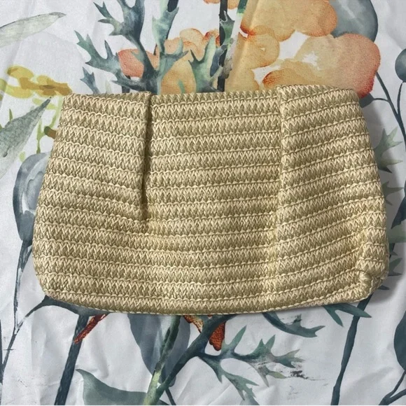 Boho Straw Cluch Purse - Picture 6 of 6